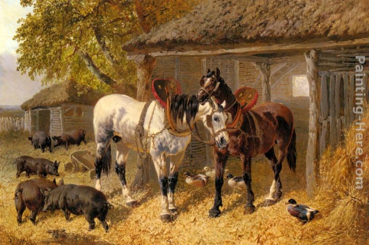 John Frederick Herring, Jnr The Farmyard